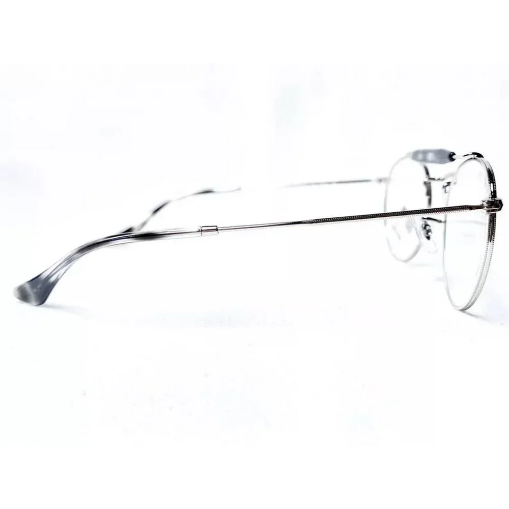 RAYBAN Unisex Eyeglasses RX3747V-2501 Silver 47-21-140